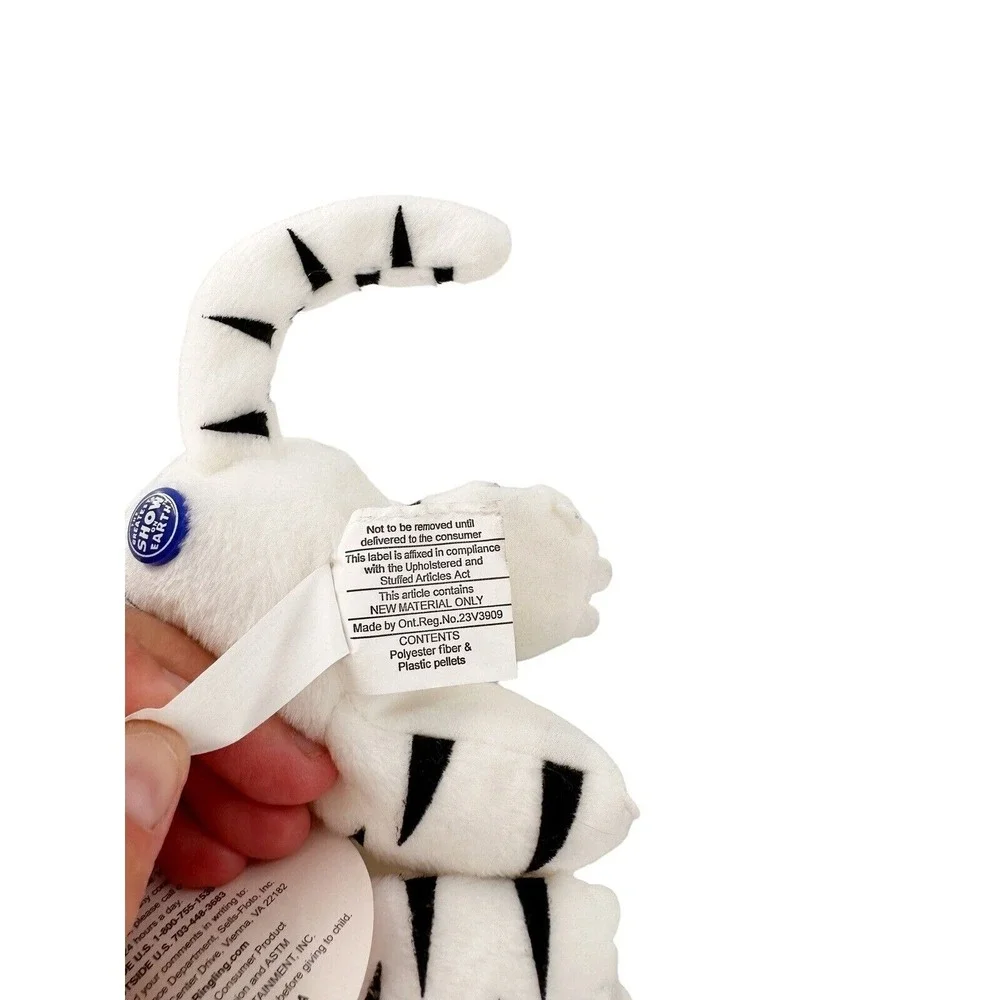 Ringling Bros.‎ & Barnum Bailey White Tiger Plush Tags 9